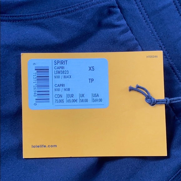 BNWT Lole spirit capris - Picture 5 of 5